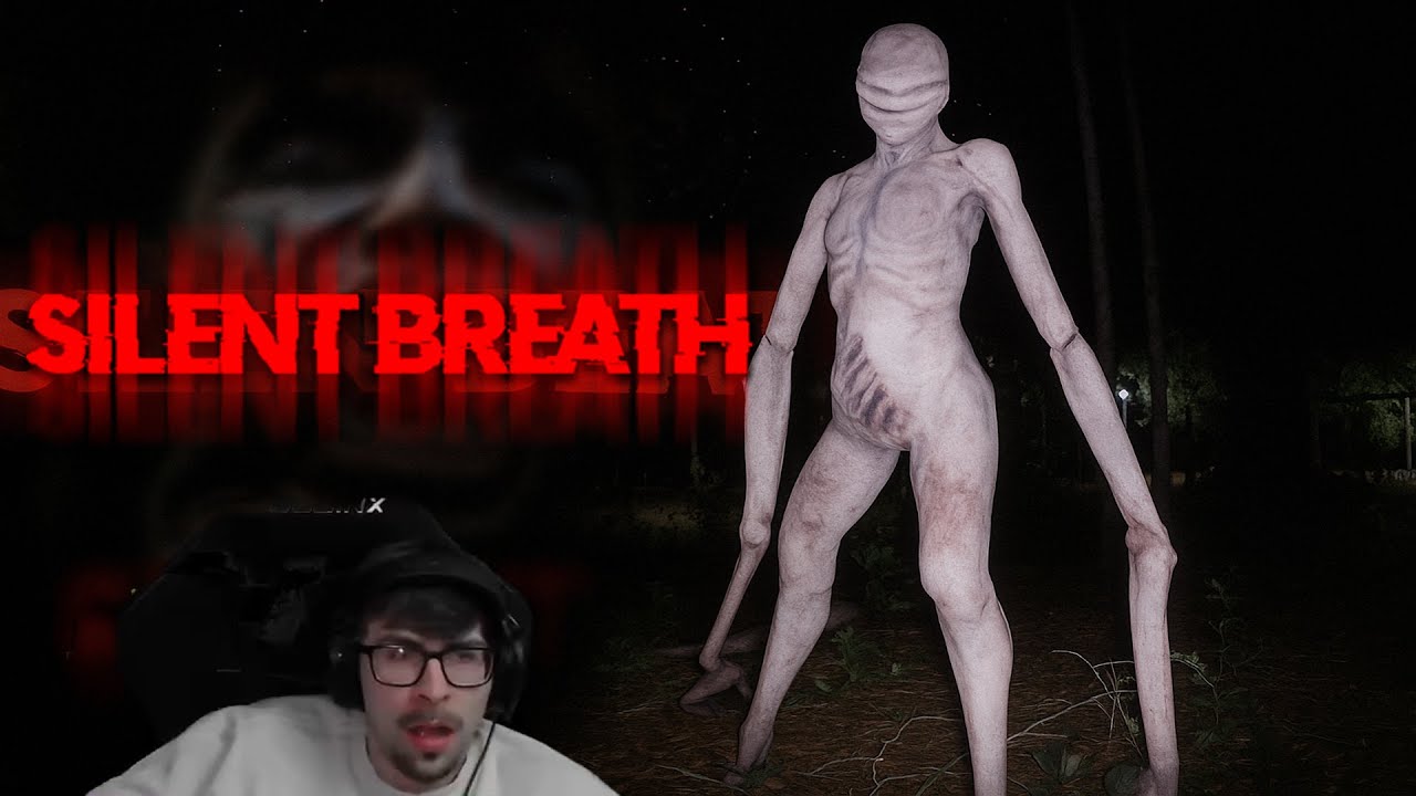 I CAN'T BELIEVE HOW SCARY THIS GAME IS! (Silent Breath Gameplay)