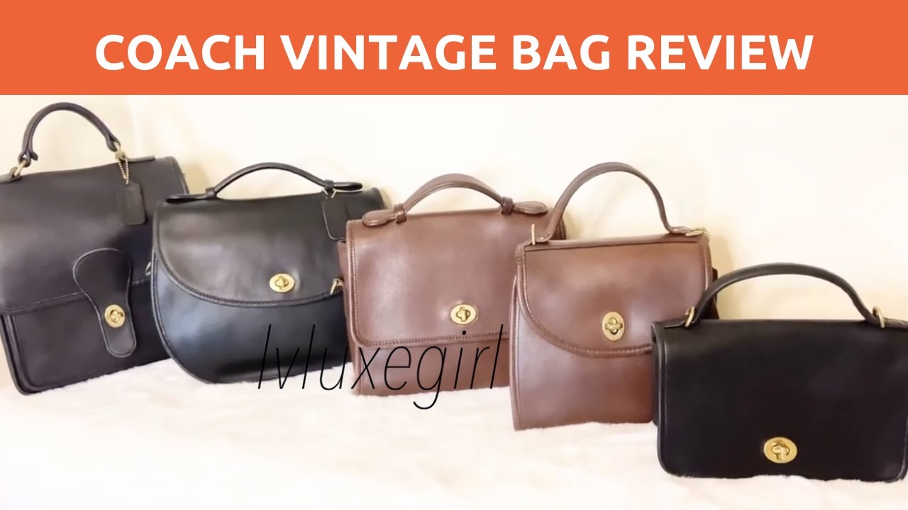 VINTAGE COACH BAG / CASINO / REGINA 