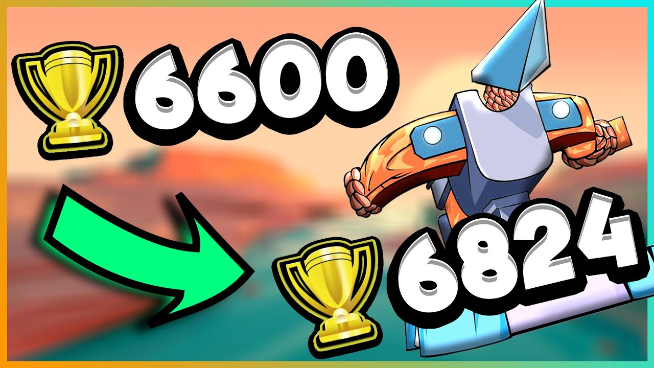 🏆6600 to 🏆6824 with Xbow — Clash Royale