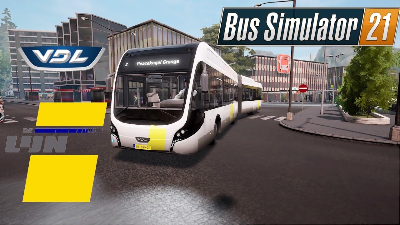 BUS SIMULATOR 21 - je conduis un vdl citea de de lijn !