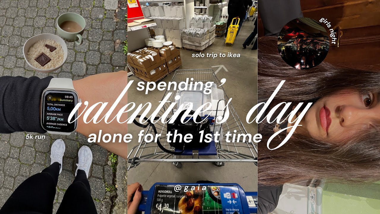 il mio primo san valentino da sola | vlog e chiacchiere