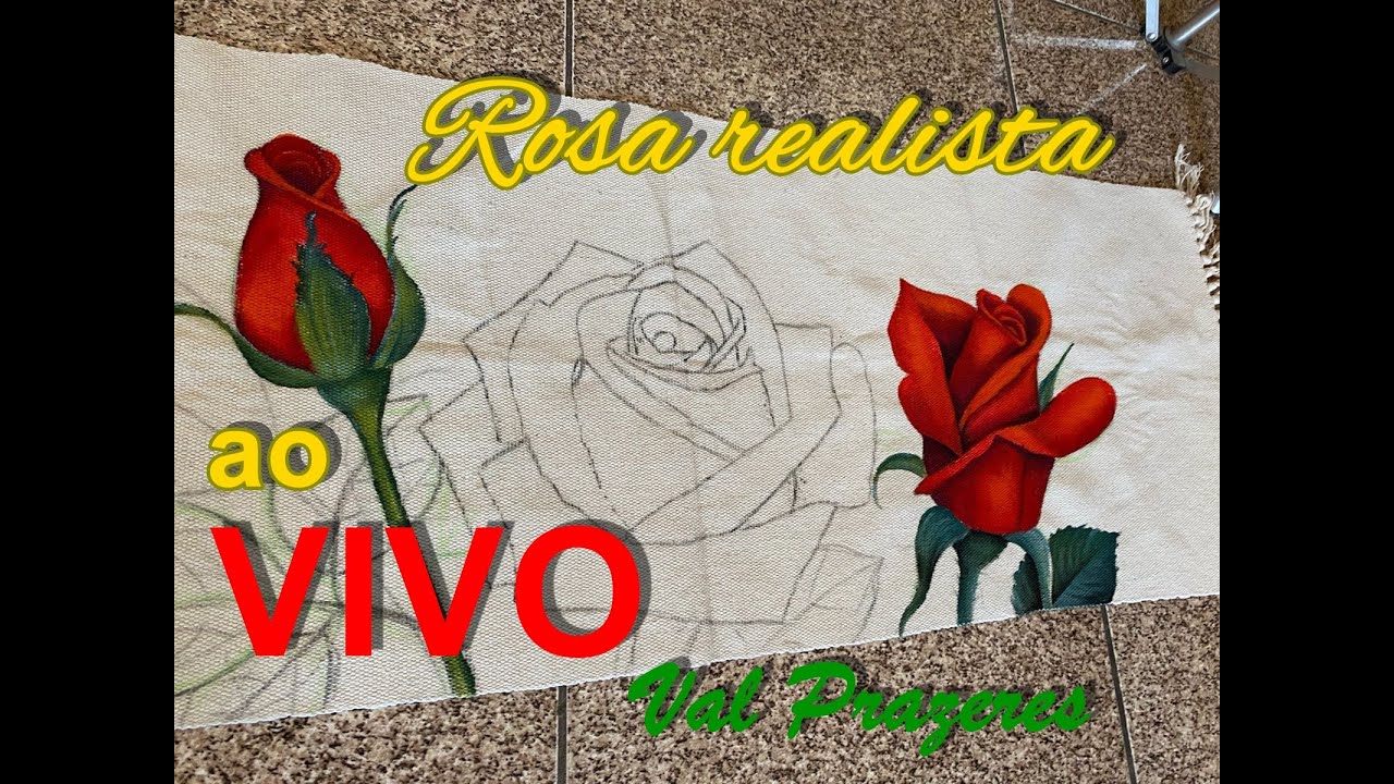 Rosa realista vermelha