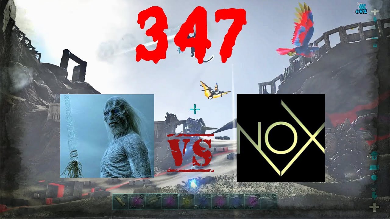 4 DAYS MEGA WAR 347 WW VS NOX (ARK OFFICIAL PS4)