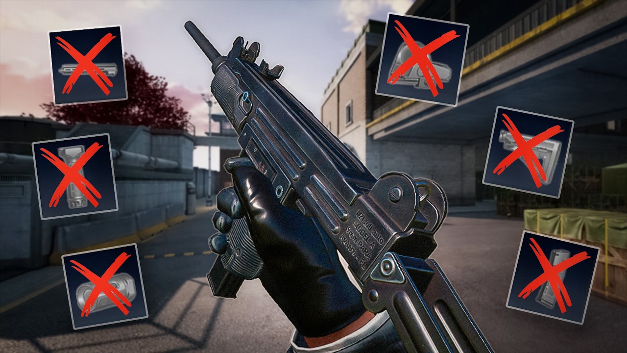UZI SEM ACESSÓRIOS & SKIN NO BLOOD STRIKE! ❌ (DESAFIO)