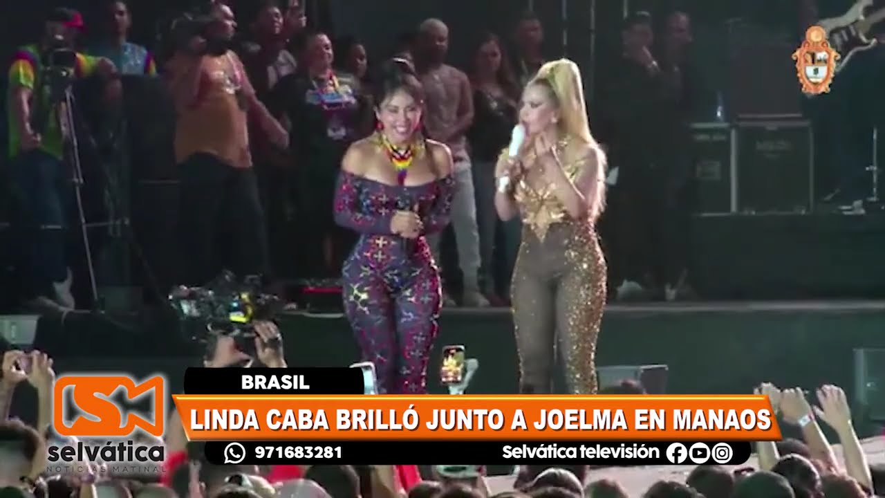 Linda Caba brilló junto a Joelma en Manaos