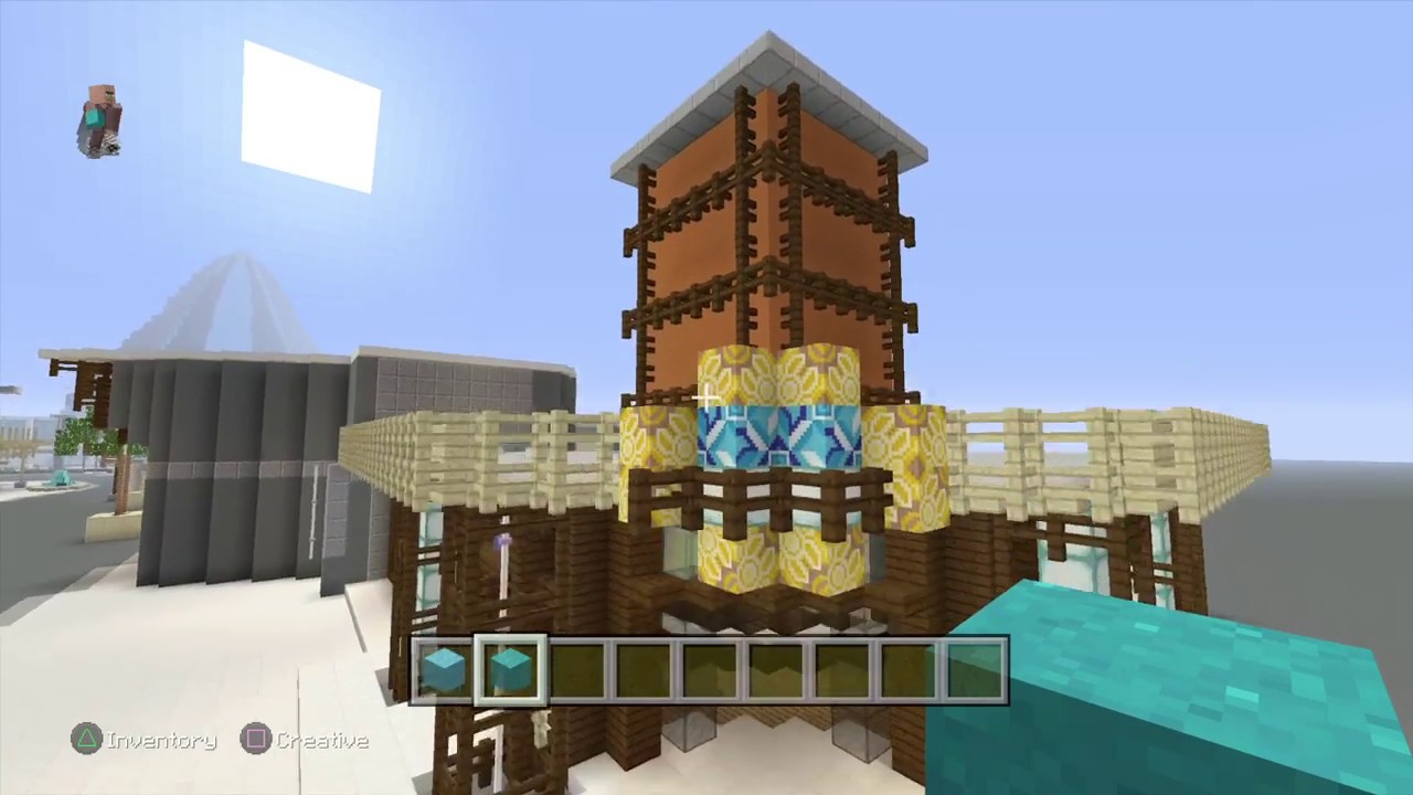 Minecraft Jurassic World MAINSTREET