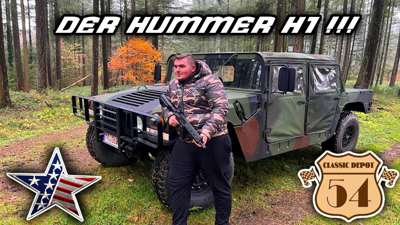 DIE STEELRIDERS TESTEN DEN  HUMMER H1 !!! //EIN MILITÄR FAHRZEUG WIE BEI @MorlockMotors1990 !