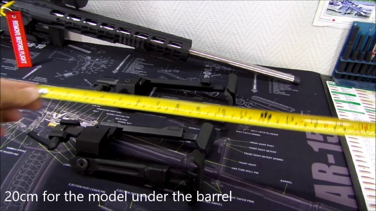 FORTMEIER bipod bipied test