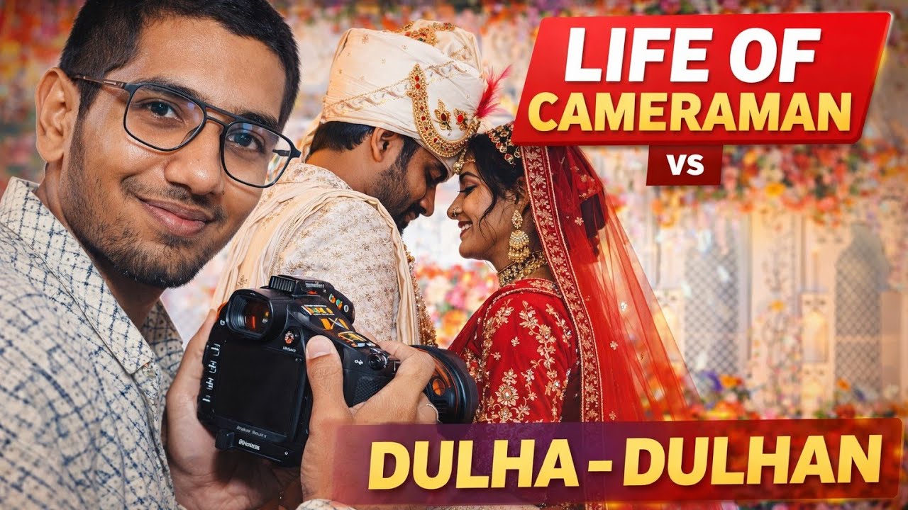 My First Wedding Shoot Ever | Cameraman Vlog