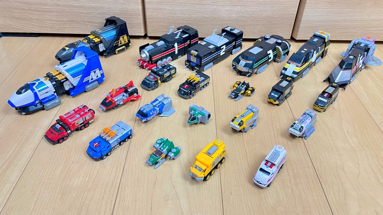 【PowerRangers Lightspeed Rescue ALL megazord SMP】ゴーゴーファイブの全SMPで遊んでみた