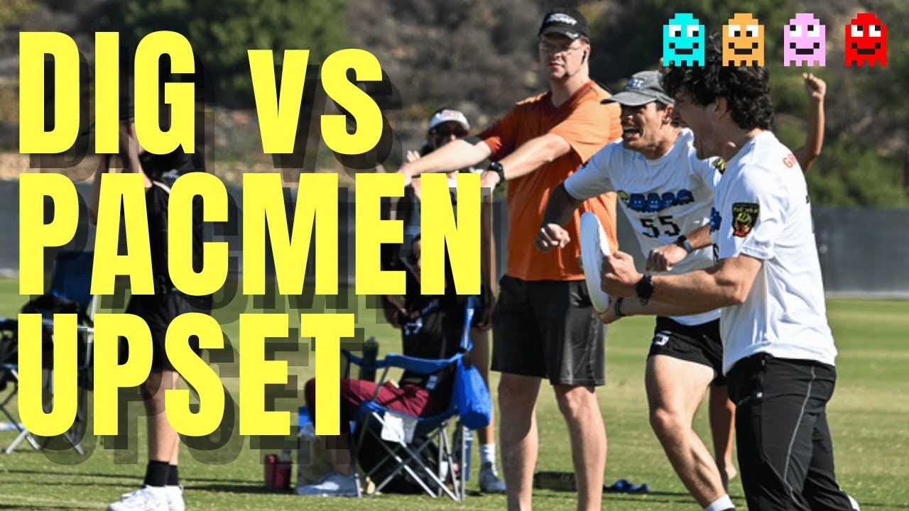 ULTIMATE FRISBEE UPSET ALERT | DIG VS PACMEN