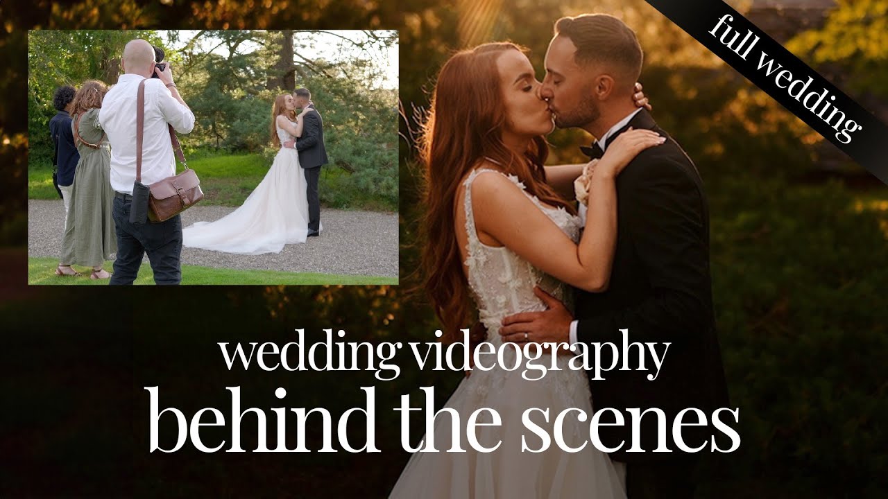 Wedding Videography Behind the Scenes - Solo Wedding Filmmaker UK