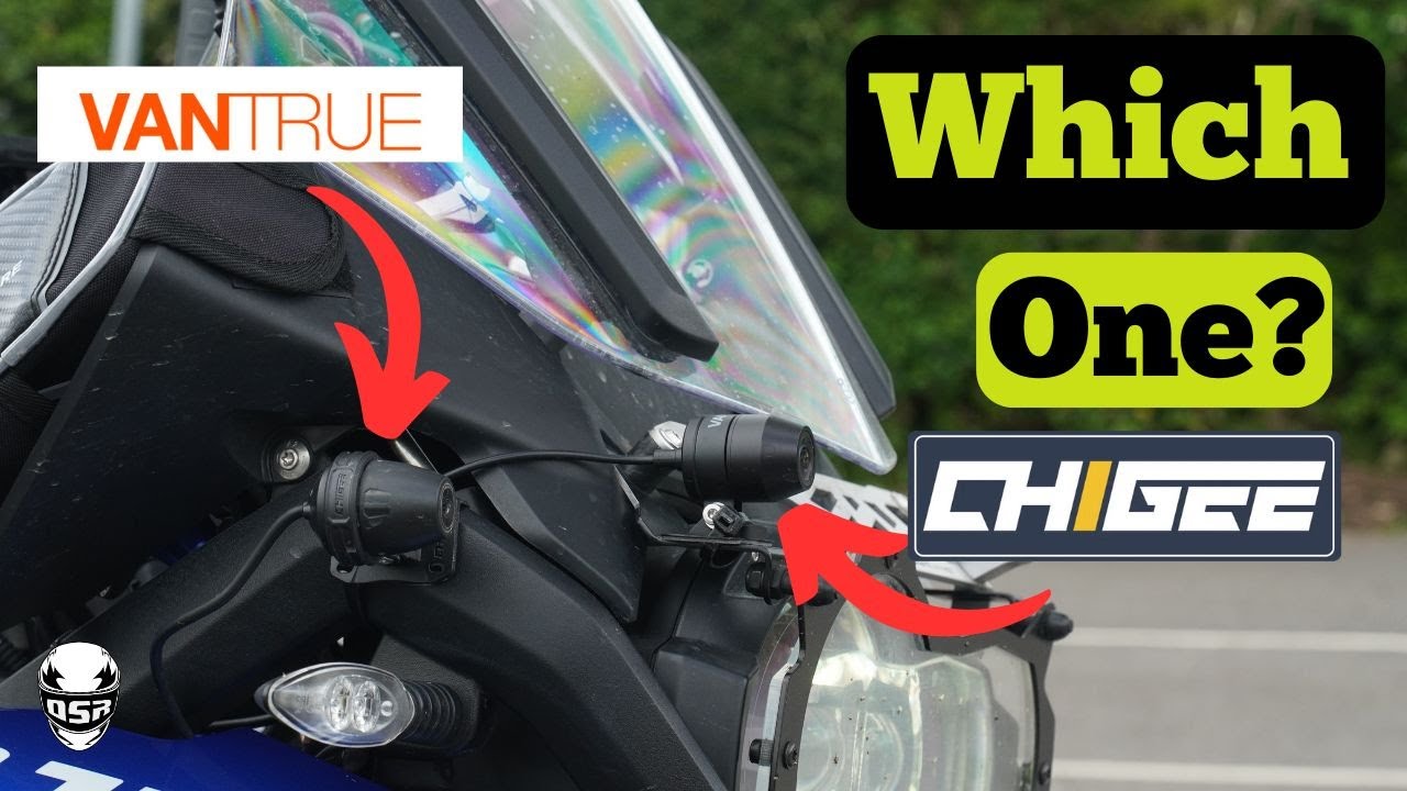 Vantrue VS CHIGEE Motorcycle Dashcam // 4K