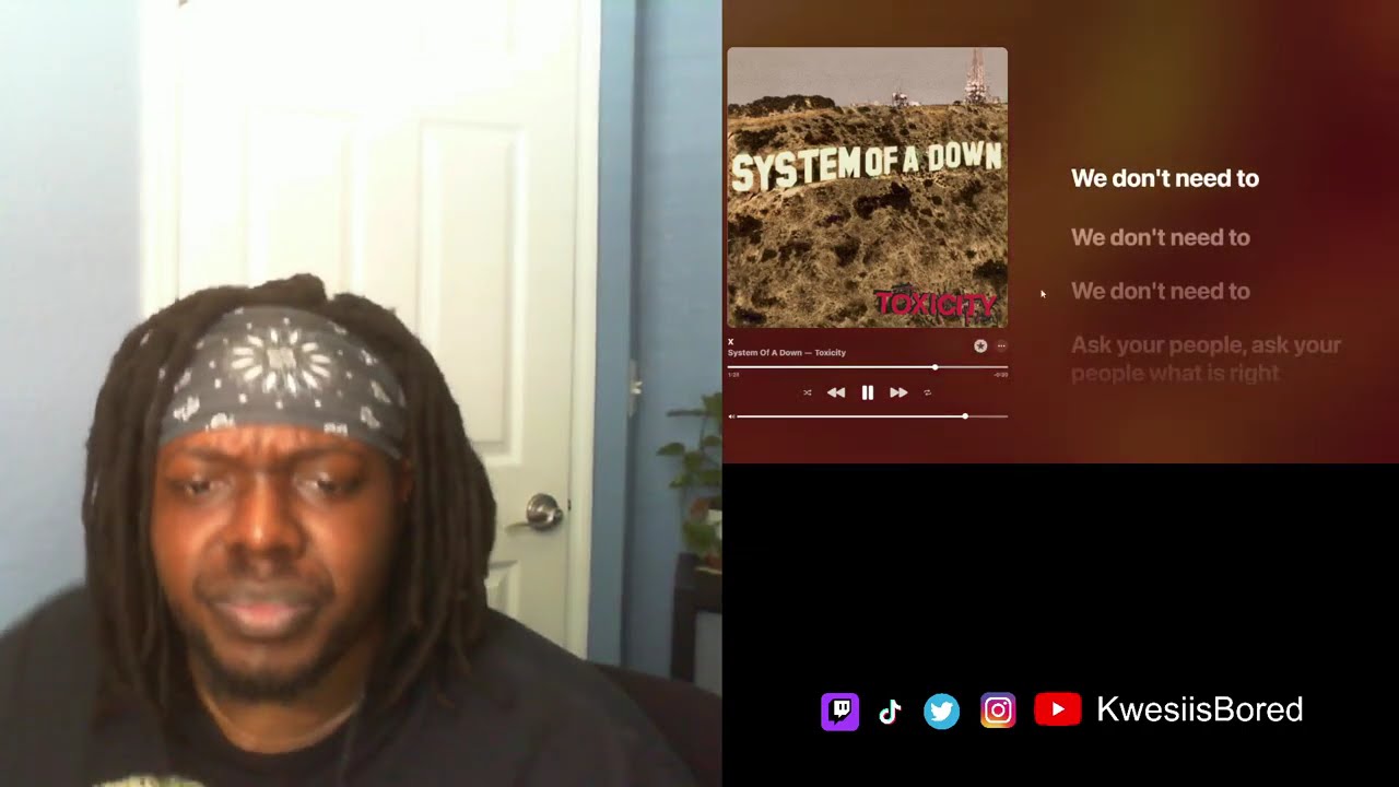 I was bored so I listened to Toxicity by System Of A Down for the FIRST TIME! - Album Reaction