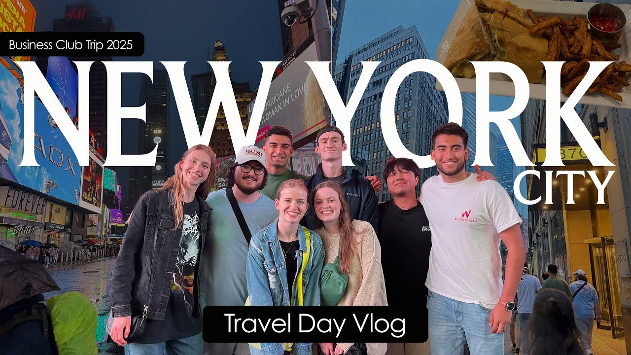Traveling to New York City for the First Time! | WE HELD A SNAKE?! | New York Trip Part 1