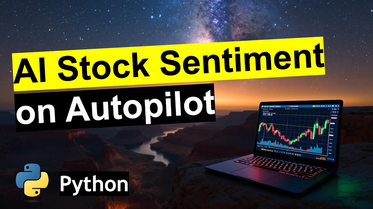 Automate AI Stock Sentiment Analysis from your Web Browser (Gemini 2.0 Flash + Cliprun)