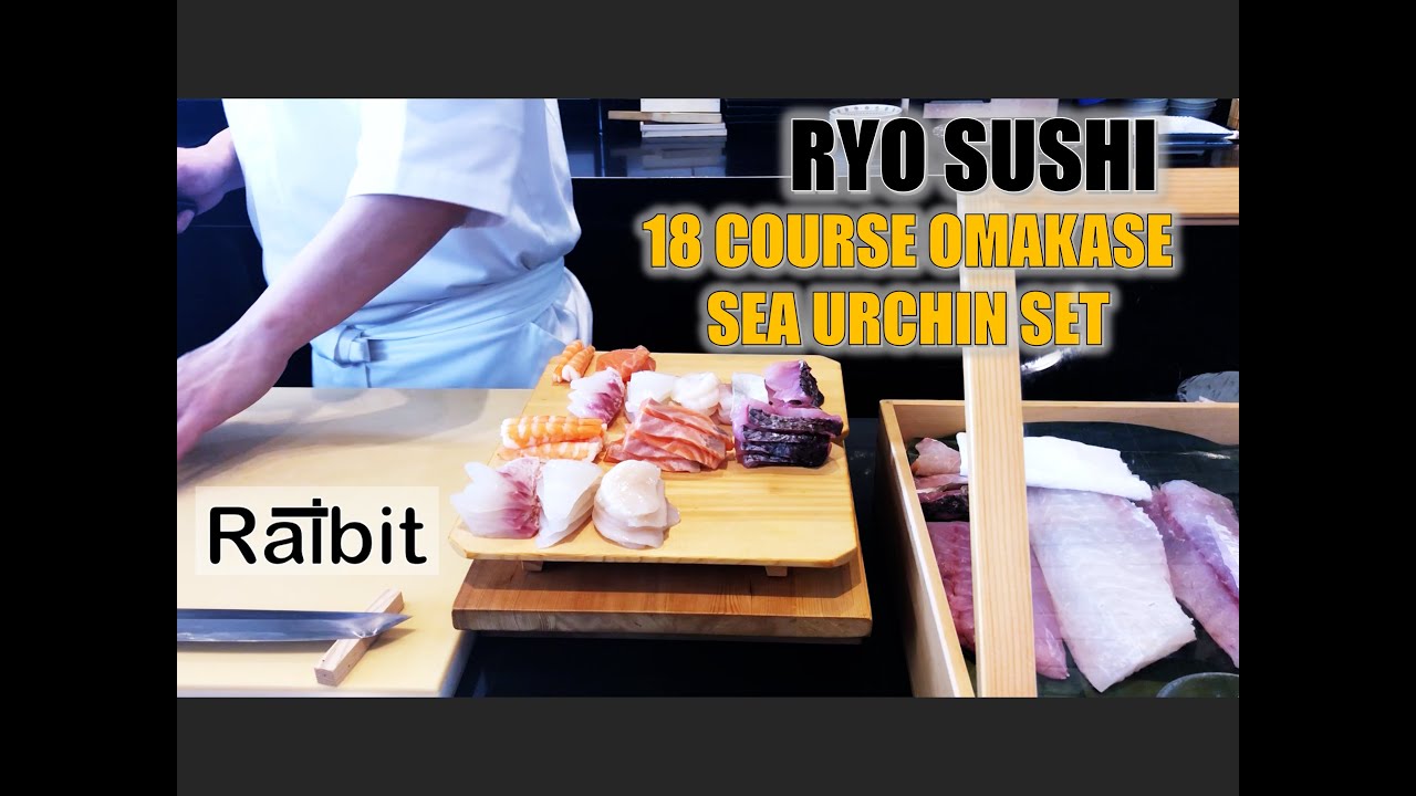 [Food Review] Ryo Sushi Singapore - 18-Course Omakase Sea Urchin set