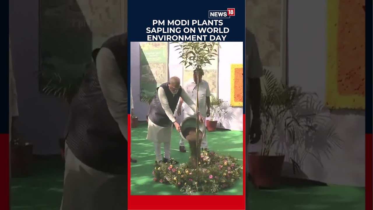 World Environment Day 2026: Narendra Modi Plants a Sapling in Surat, Reinforces Green India Mission