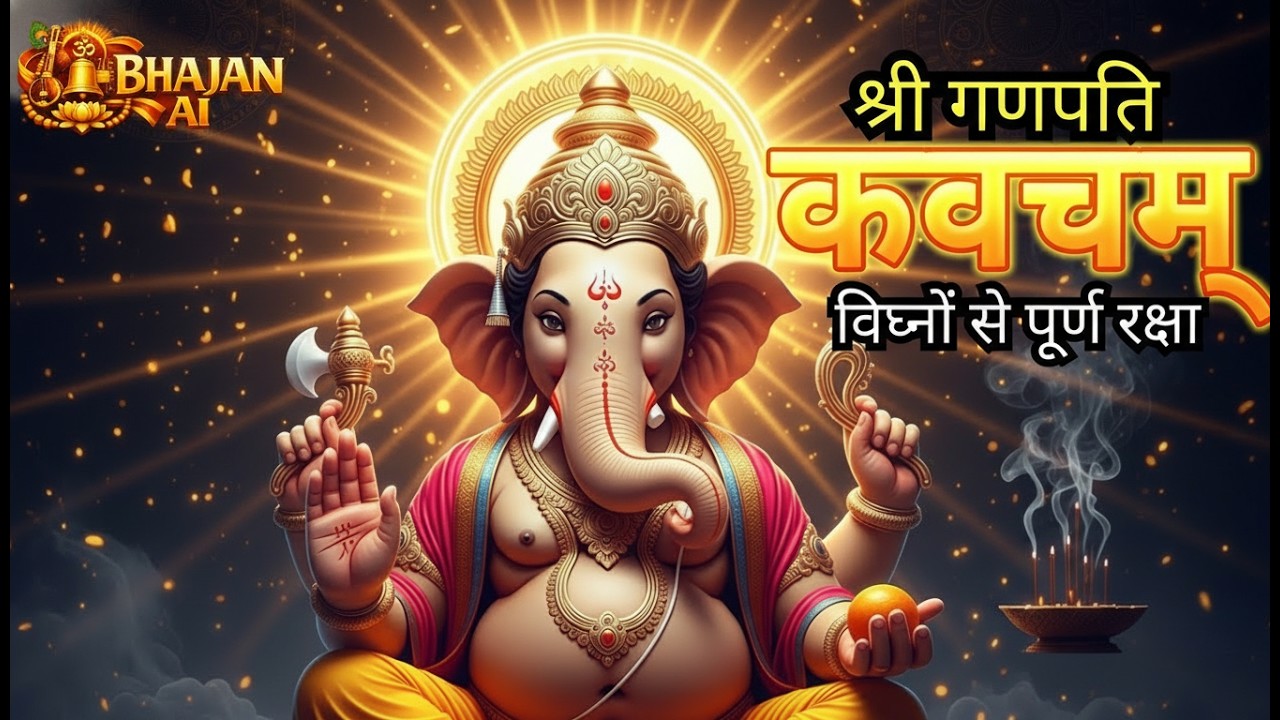 Shri Ganesh Kavacham Chant | Remove Obstacles, Fear & Negativity | Protection Mantra
