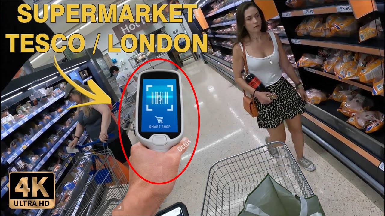 TESCO SUPERSTORE - How is a Supermarket Really Like in London?