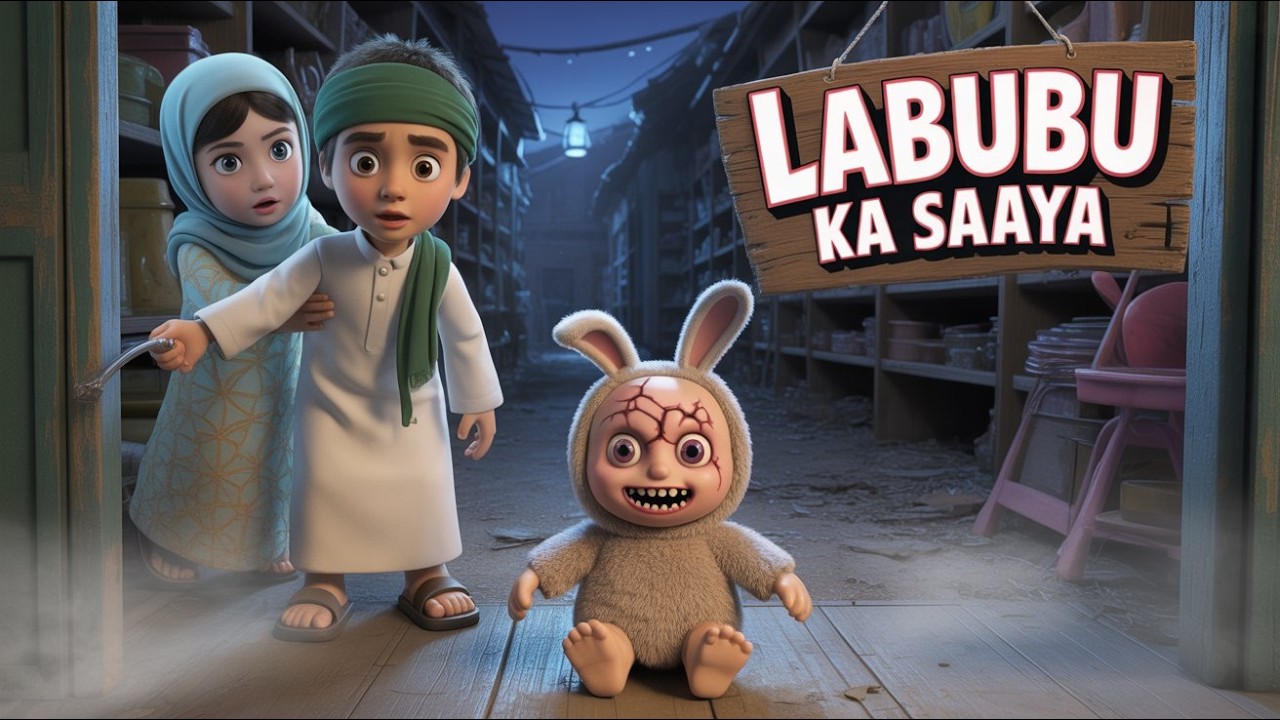 Labubu Ka Saaya | اللہ کا نام | Islamic Horror Story | Islamic kids Official