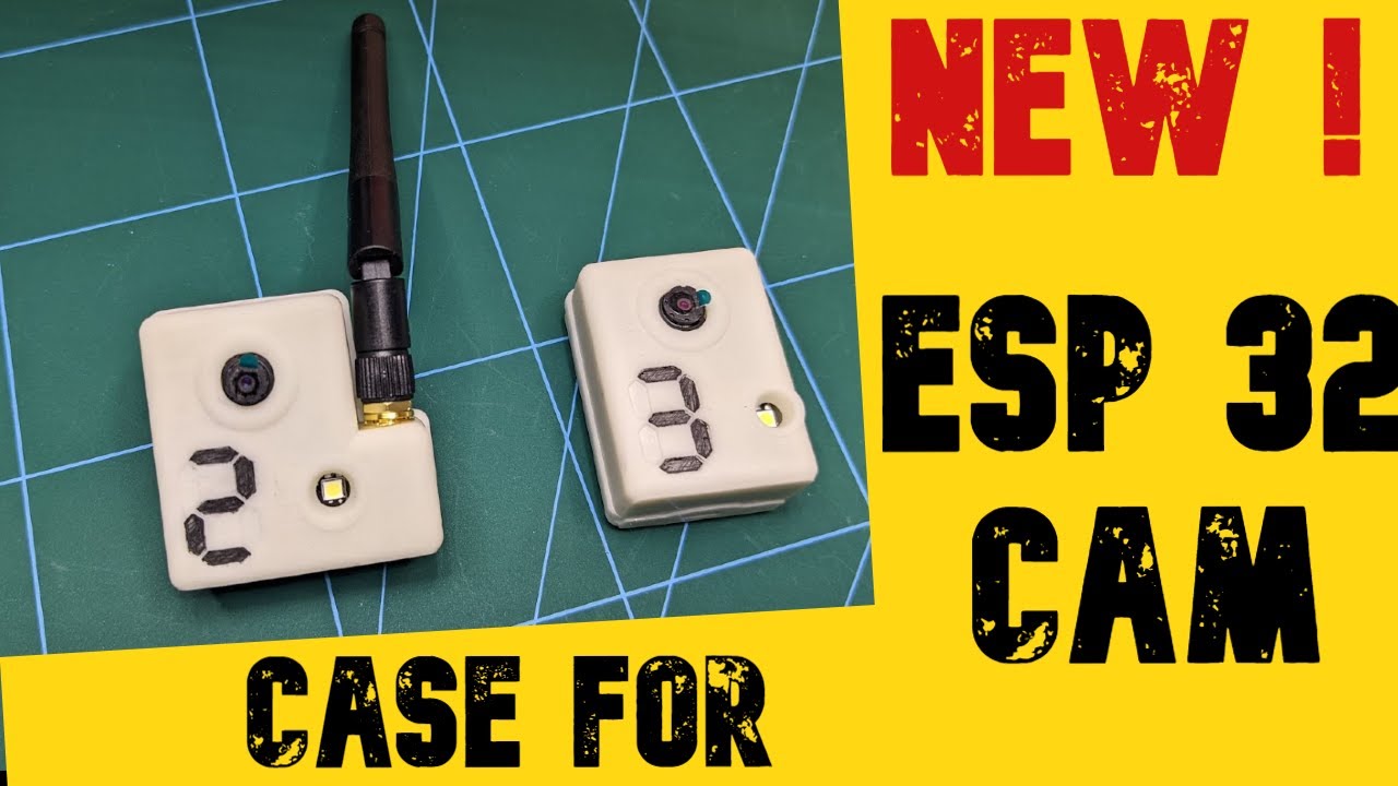 ESP 32 CAM Antenna with Magnetic Enclosure