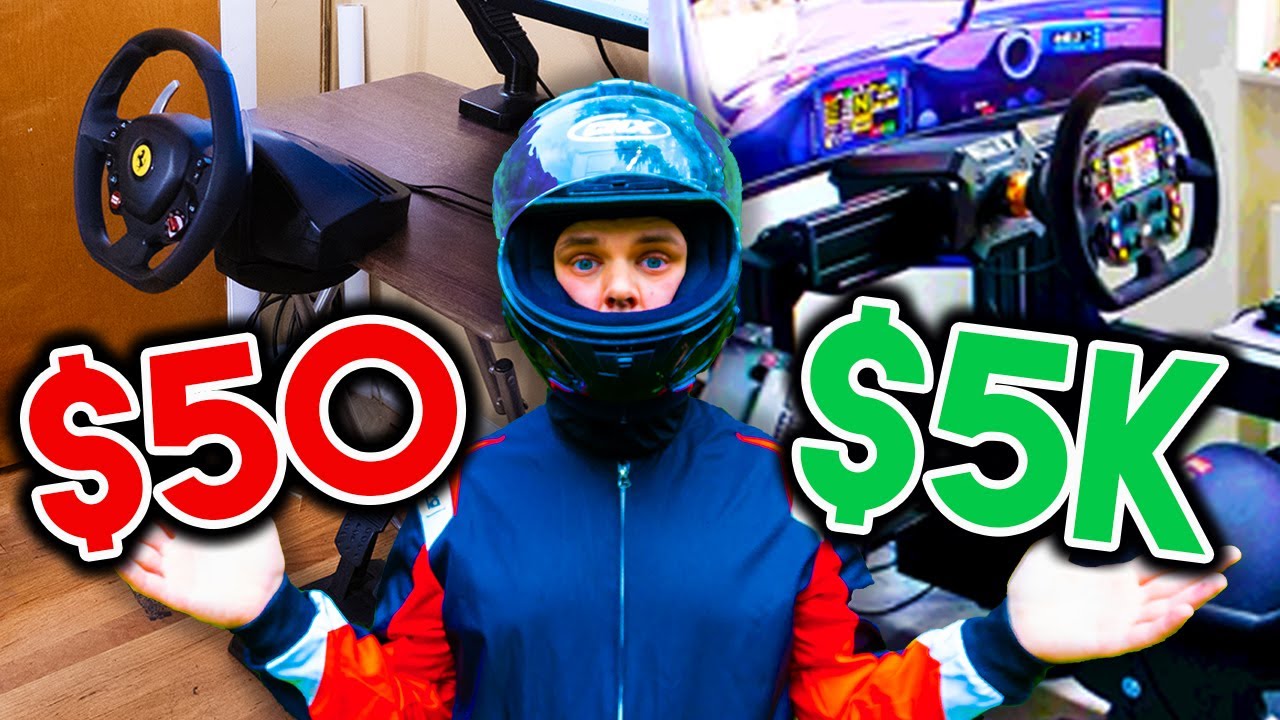 $50 vs $5,000 Racing Simulator!