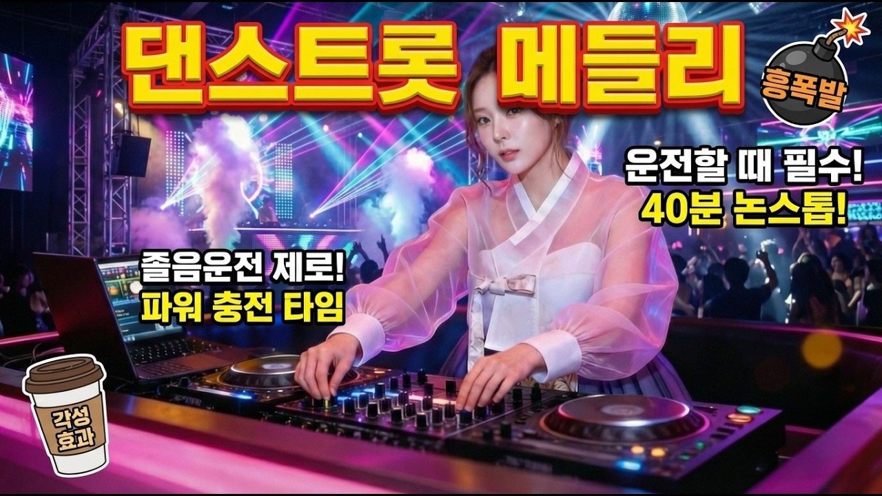 오늘 밤 주인공은 당신! 50대를 위한 진짜 댄스 파티! (빠른 비트 논스톱 메들리)