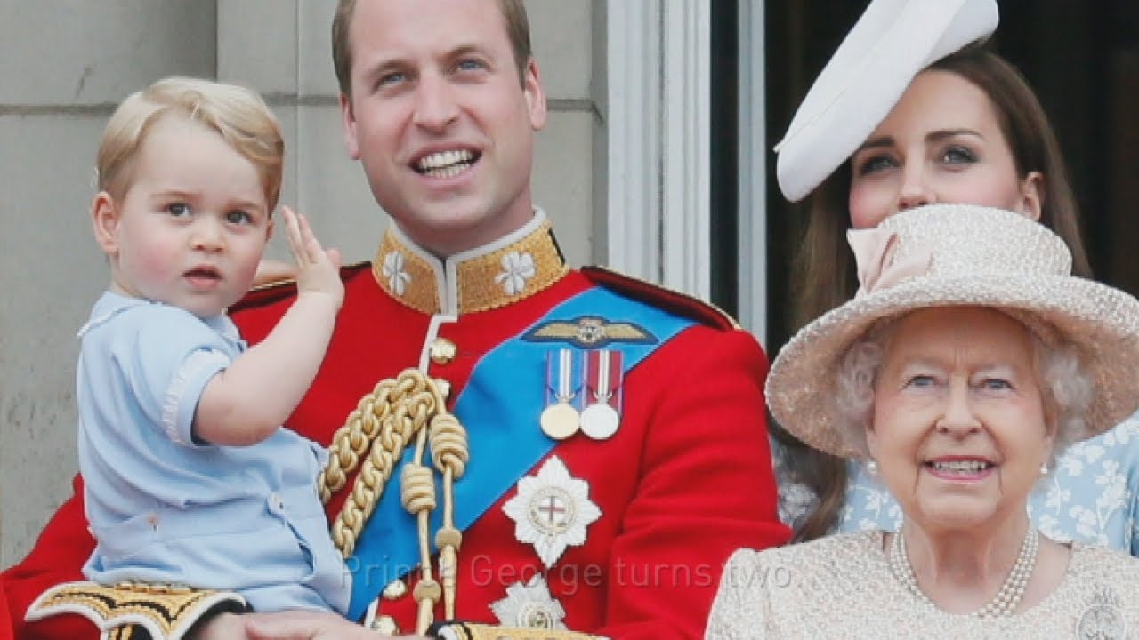 Prince George: Two years in two minutes
