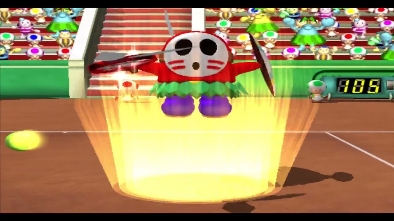 Mario Power Tennis Doubles Round Robin - Matchday 8 - Yoshi/Boo v Shy Guy/Fly Guy