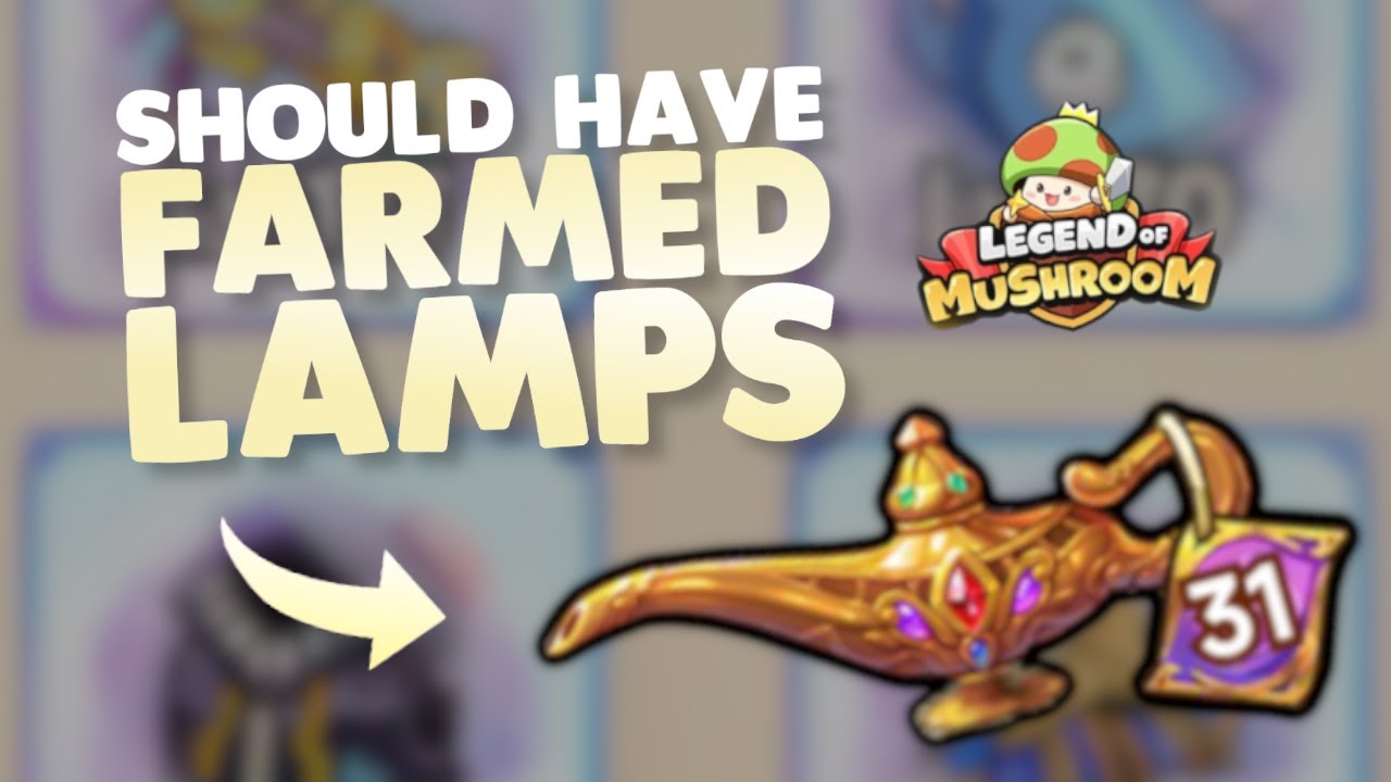 ЛАМПЫ И СНАРЯЖЕНИЕ = ЛУЧШИЙ ИСТОЧНИК СТАТИСТИКИ в Legend of Mushroom?