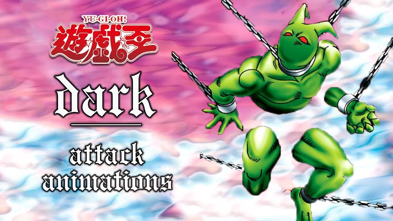 『Yugioh Capsule Monsters Coliseum』All Dark Atk + SPA Animations [HD]