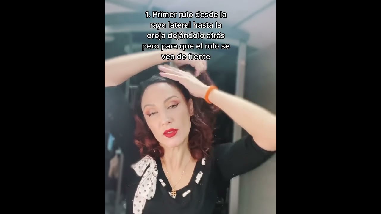 Peinado pinup vintage tutorial