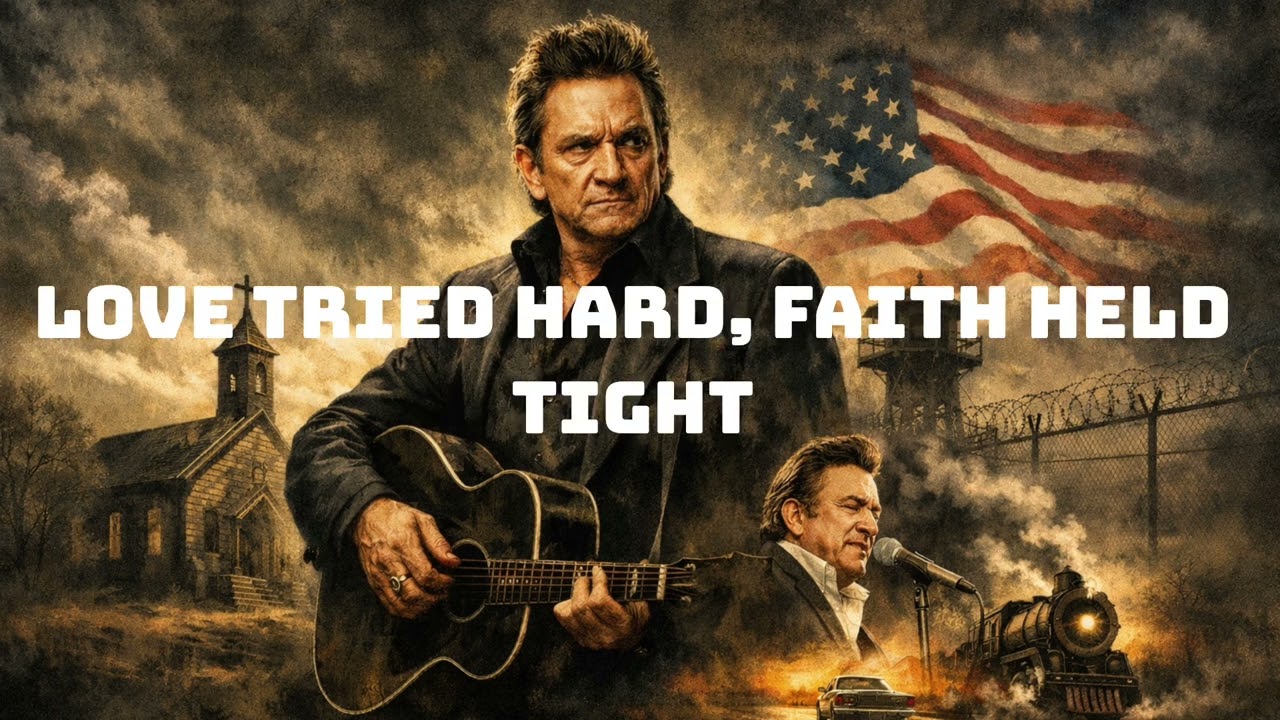 The Man In Black - A Tribute To Johnny Cash - Ricky Steele - Official Lyrics Video