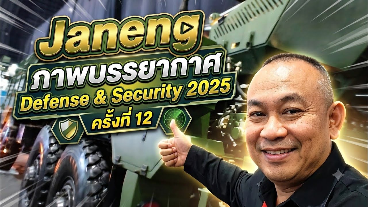 Janeng ภาพบรรยากาศ Defense & Security 2025  ครั้งที่ 12