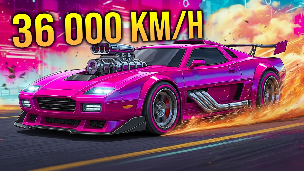 NAJSZYBSZY samochód w BeamNG.drive - Czy COŚ może go pokonać?! 😱