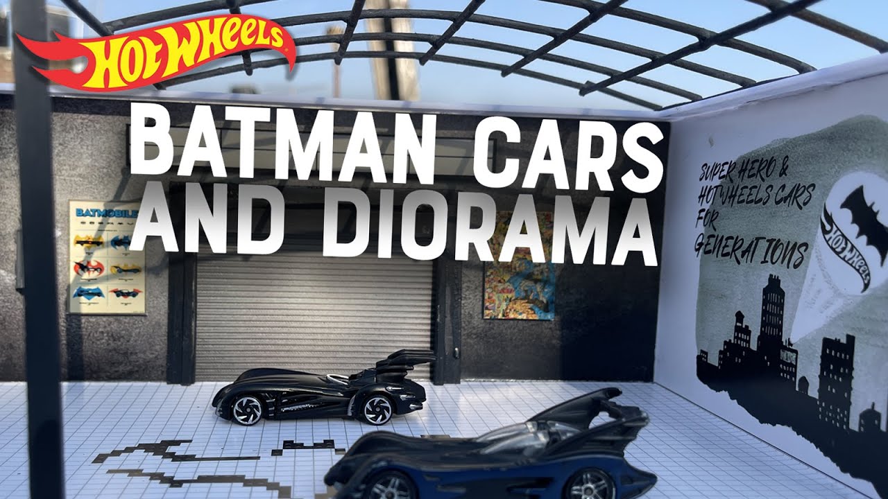 Hot Wheels Batman Cars | Hot Wheels 2024 | Batman Diorama @dcofficial @HotWheels