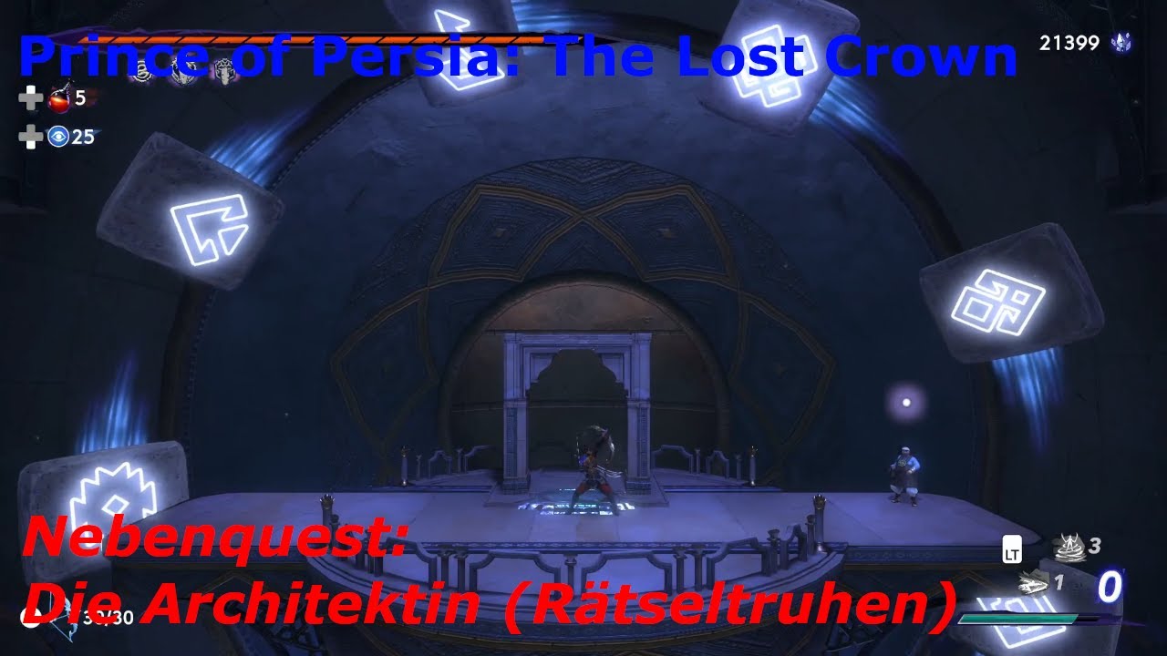 Prince of Persia: The Lost Crown Walkthrough - Nebenquest - Die Architektin (Rätseltruhen)