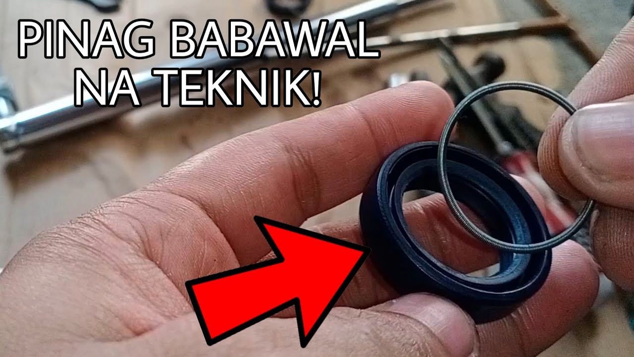 HOW TO REPLACE FRONT SHOCK OIL SEAL ON YAMAHA MIO I 125 - BAGONG BILI TUMAGAS AGAD!