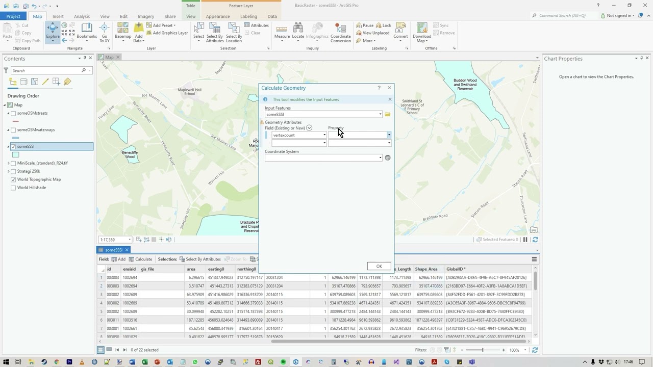 ArcGIS Pro Basics - Calculate Geometry