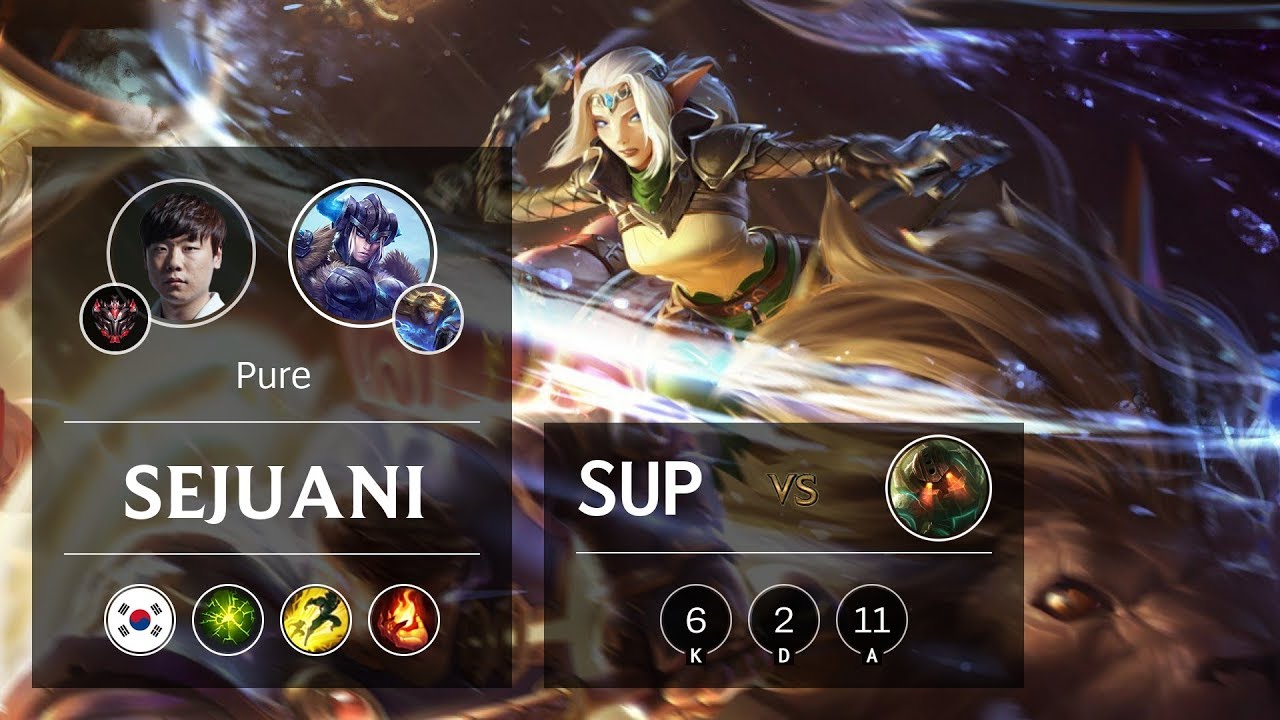 Sejuani Support vs Nautilus - KR Grandmaster Patch 9.15