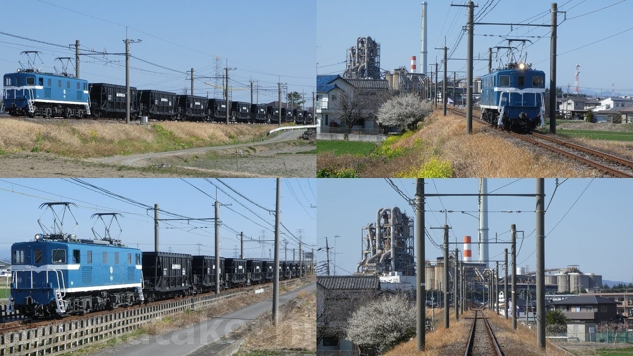 【国内石炭貨物ラストラン前日映像！】【東武鉄道 熊タからの新車甲種輸送 存続の危機！】秩父鉄道 三ヶ尻線 熊タ～三ヶ尻 石炭貨物廃止。本日 ホキ10000形 20両の返却無し。撮影の翌日にラストラン。