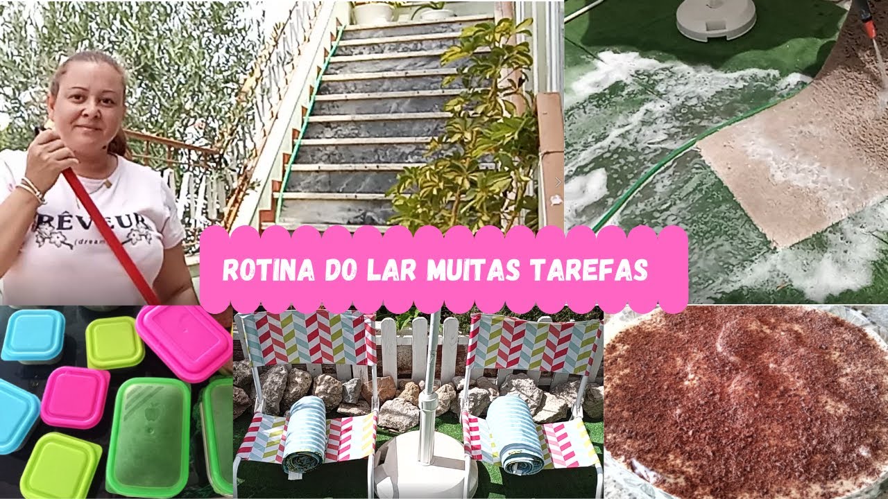 ROTINA DONA DE CASA + MAIS SOBREMESA DELICIOSA + COLLAB