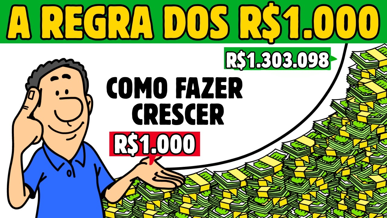 SE VOCÊ TEM R$ 1.000 NA CONTA, FAÇA ISSO | Educação Financeira