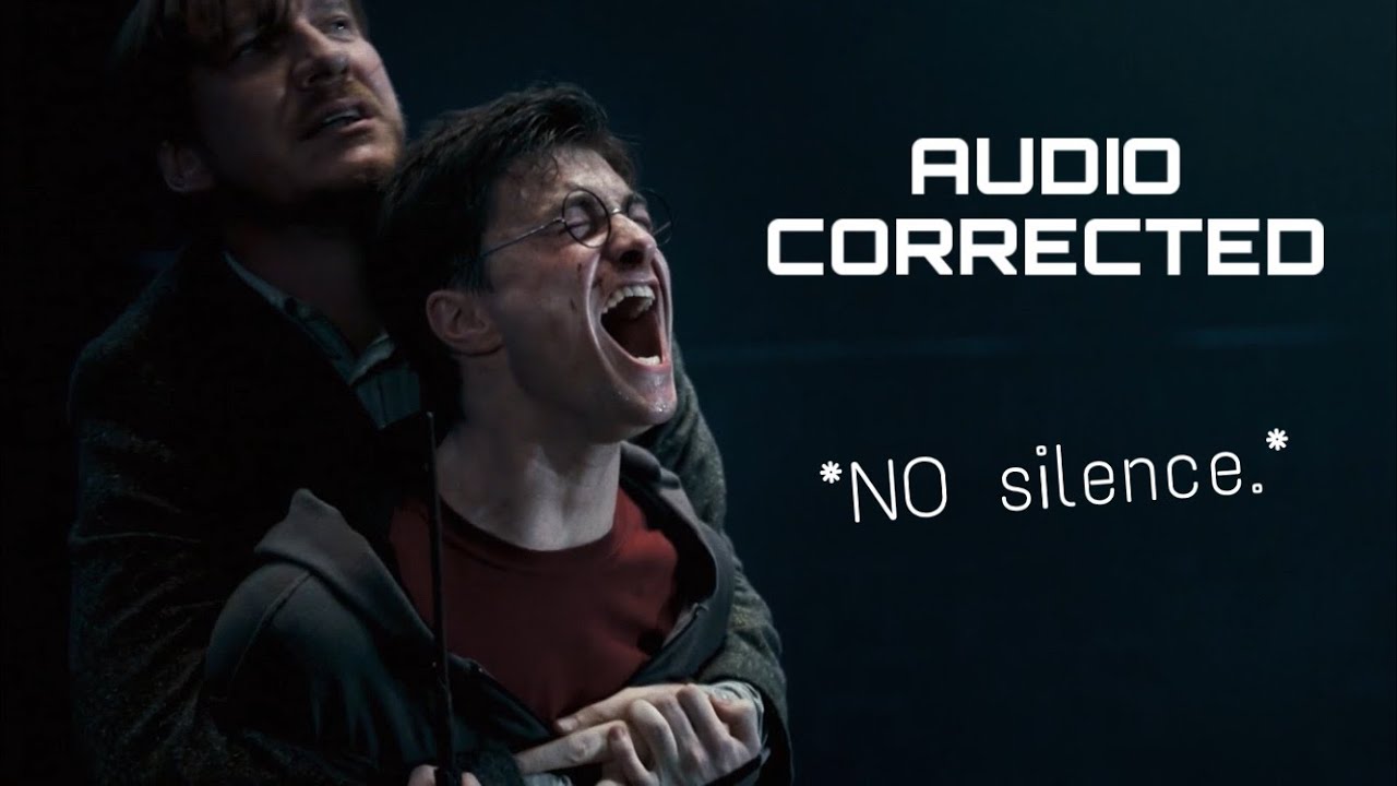 (NO SILENCE) Harry Potter Screaming after Sirius Black&rsquo;s Death