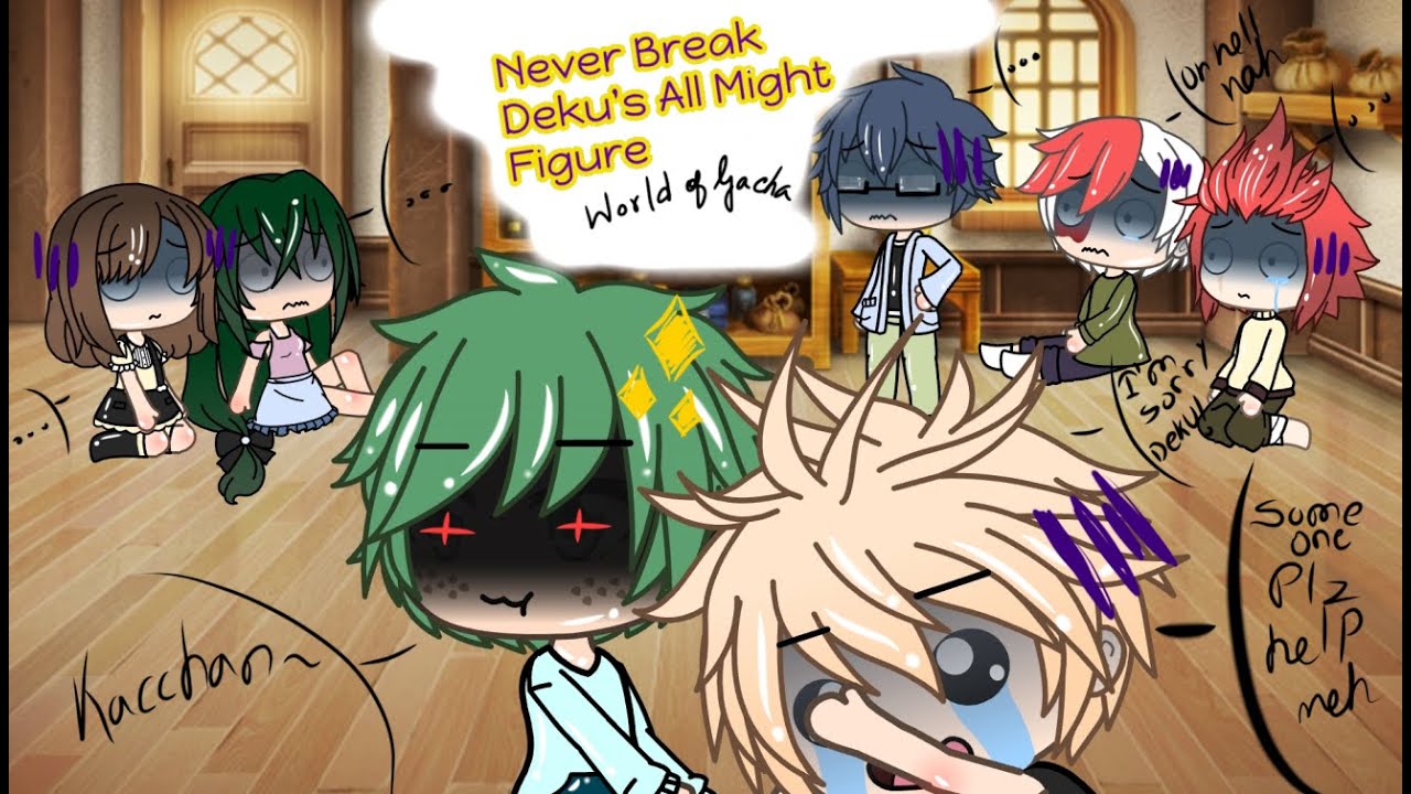 Never  break Deku's All Might Figure//GL