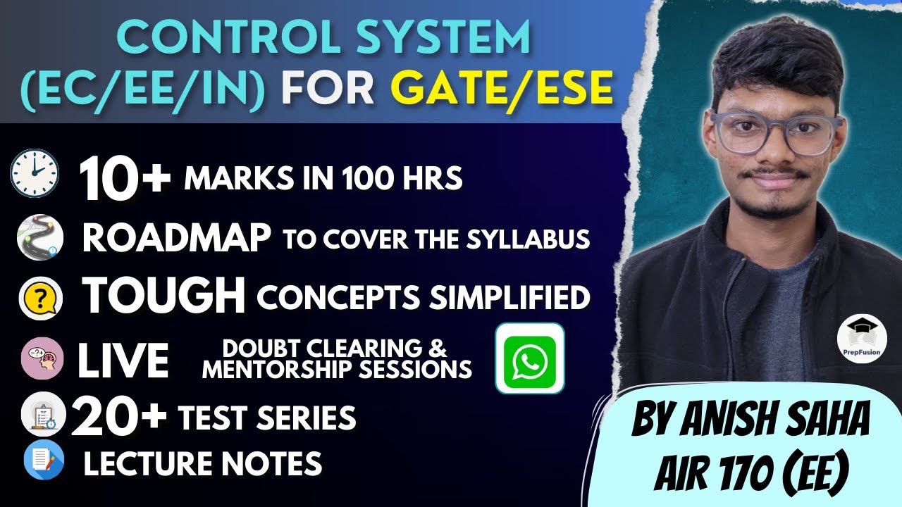 Полная дорожная карта систем управления для претендентов на сертификат GATE(EC/EE/IN)