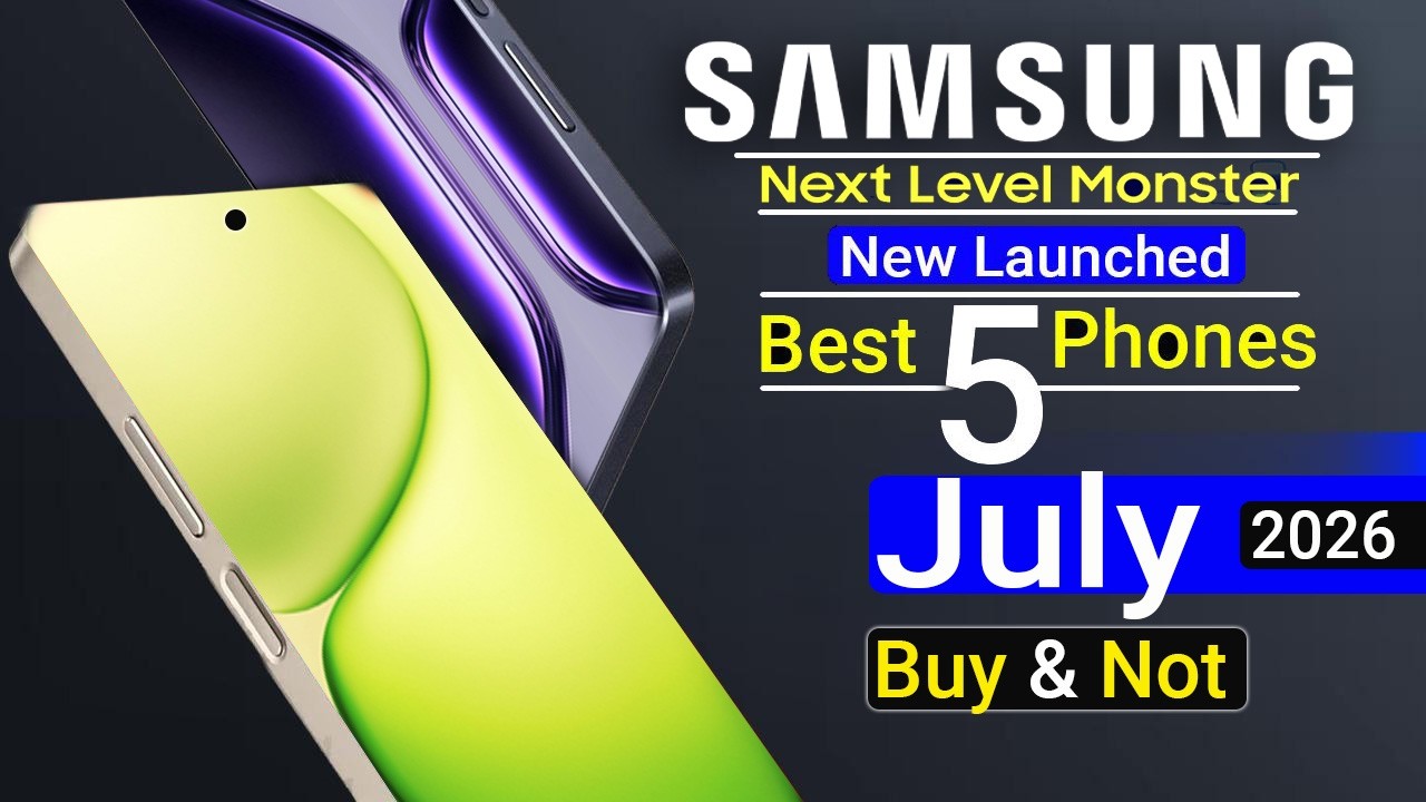 TOP 5 najlepszych nowych telefon&oacute;w Samsung 2026! Potężne smartfony nowej generacji 2026