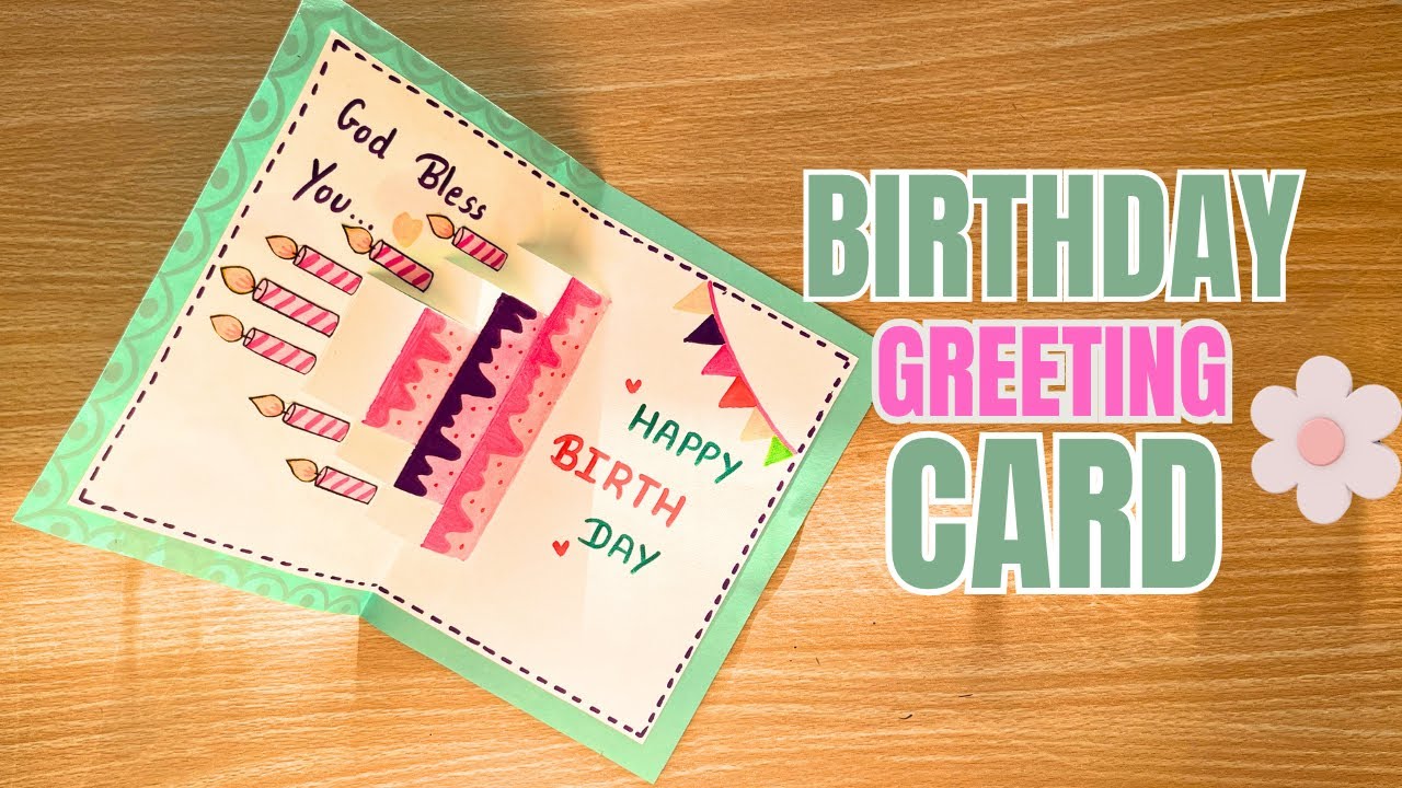 Easy Handmade Birthday Greetings – Step-by-Step Craft Tutorial