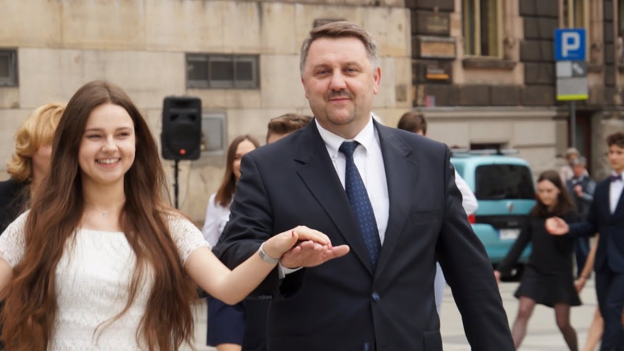 Polonez Maturzystów z Włodarzami Bielska-Białej - 26.04.2018